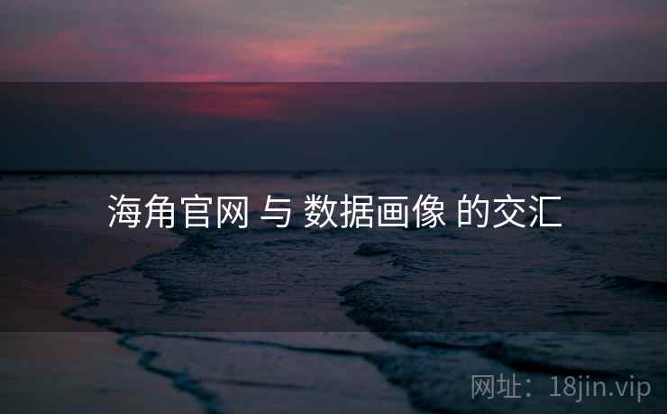 海角官网 与 数据画像 的交汇 海角官网 与 数据画像 的交汇